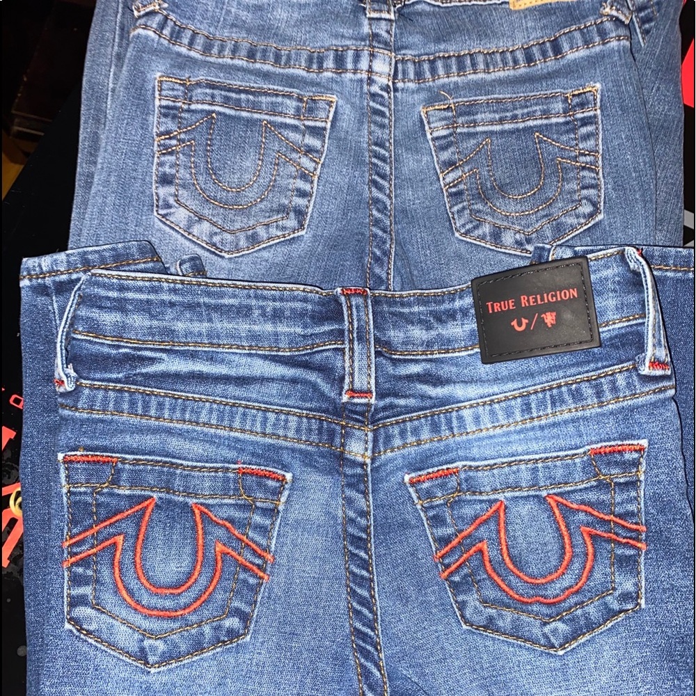 Boys True Religion jeans size 6 skinny